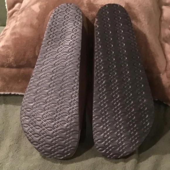 Falls Creek Mens Buckled James Sandal - Brown 13M - Picture 3 of 4